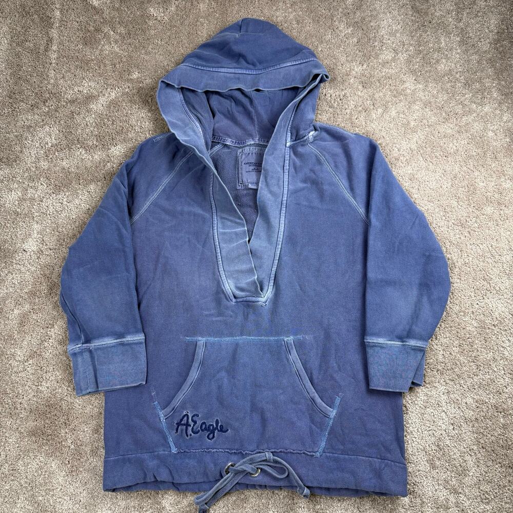 American Eagle Outfitters Blue Hoodie